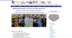 Desktop Screenshot of gafm.org